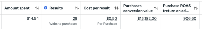 Crazy Ads Manager Results